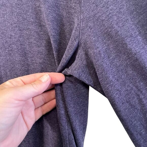 Xl Purple J. JILL Pure Jill 70% PIMA COTTON
30% TENCEL® LYOCELL Turtleneck Dress - Picture 6 of 15